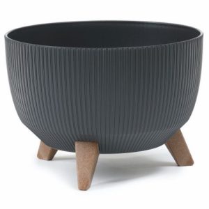 Vaso Pvc Roma Eco C/Pés 24X20 (Várias Cores)