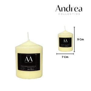 Vela Pilar Creme Aa 9X7