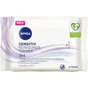 Toalhitas Faciais Nivea 3em1 – 25 Unidade