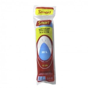 Sacos de Lixo 30 Litros Smart 15 Unidades