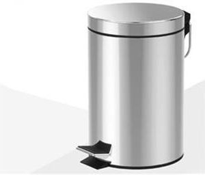 Balde C/ Pedal Inox Brilho 3L