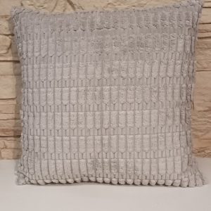 Almofada Decorativa 45X45 Relevo Cinza 77407