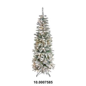 Árvore de Natal c/ Neve Estr. 260 Leds 180cm