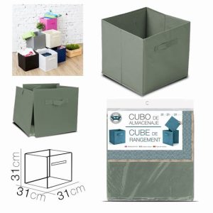 Caixa Dobrável Multiusos Verde 31×31