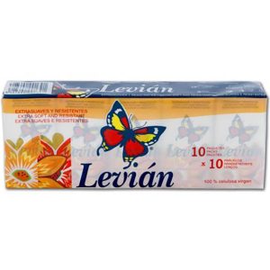 Lenços de Papel Pack 10 Levian
