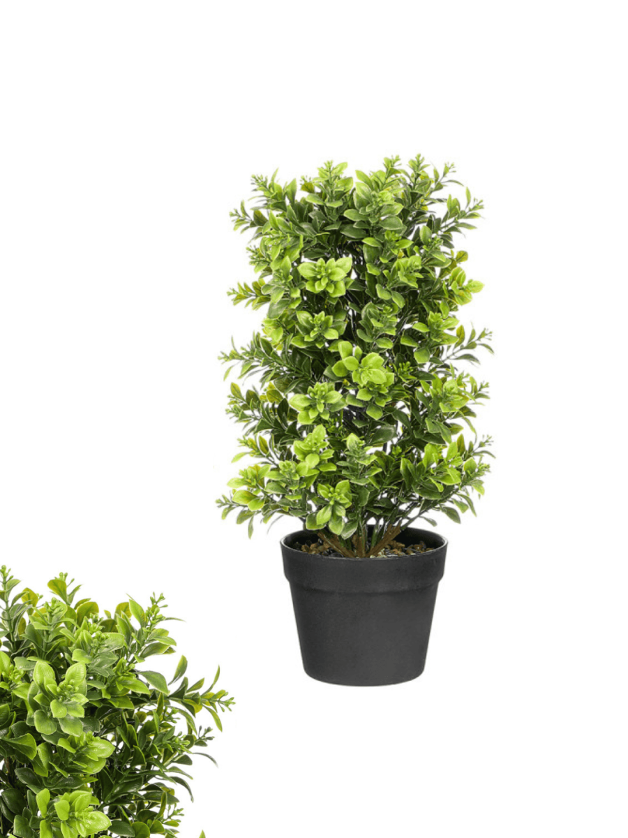 PLANTA ARTIFICIAL COM VASO FOLHAGEM VERDE - Image 2
