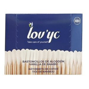 Cotonetes Lovýc Vara Bambu 300Unid.