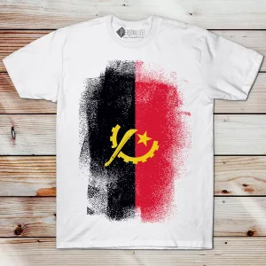 T-shirt Angola manga curta
