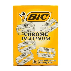 BIC LÁMINAS CHROME PLATINUM 100 unids.