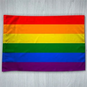 Bandeira Orgulho Gay LGBT arco-íris