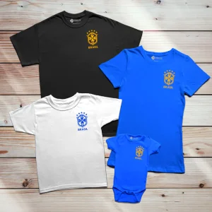 T-shirt Brasil CBF seleção escudo