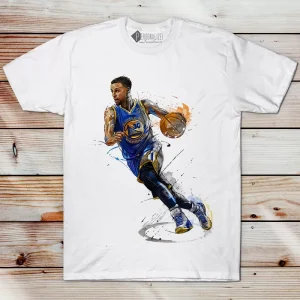 Stephen Curry 30 T-shirt Golden State Warriors NBA manga curta