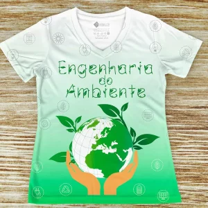 T-shirt Engenharia do Ambiente profissão/curso
