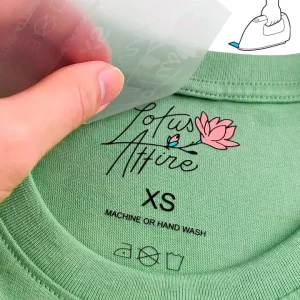 Etiquetas transfer DTF termocolantes para roupas