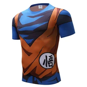 T-shirt Son Goku (Dragon Ball) Rashguard