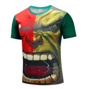 T-shirt Hulk Verde