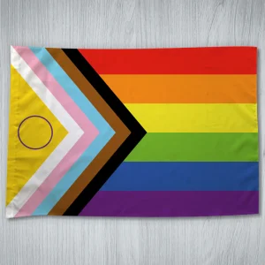 Bandeira LGBTQIA2-S Progresso Intersexual