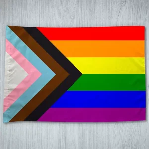 Bandeira LGBTQ+ Progresso orgulho gay