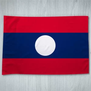 Bandeira Laos