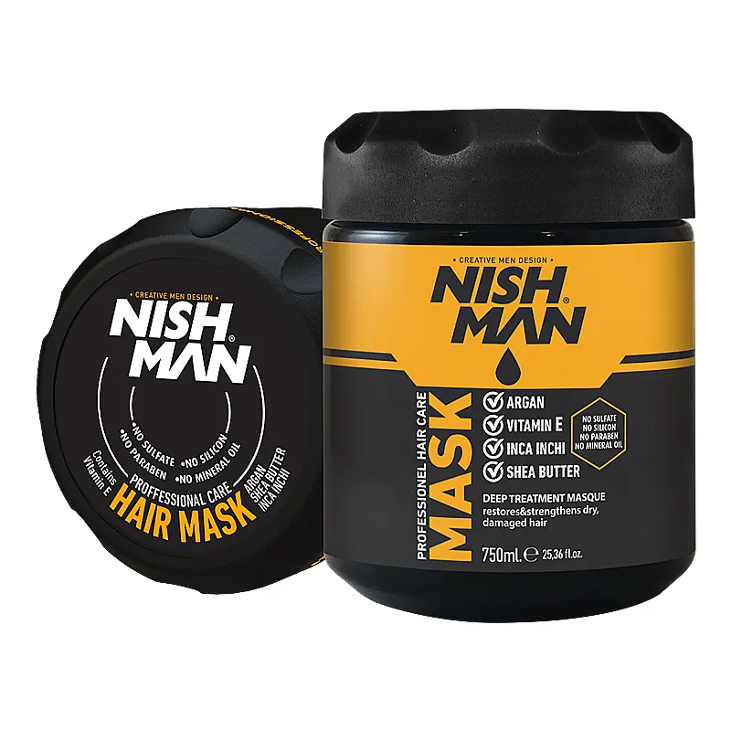 NISH MAN Máscara Capilar INCA INCI Complex – 750ml - Image 2