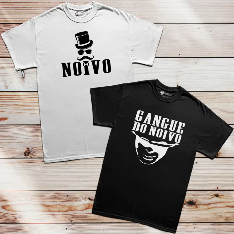 T-shirt Noivo e Gangue do Noivo despedida solteiro - Image 6