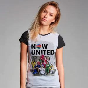 T-shirt Now United camiseta manga curta