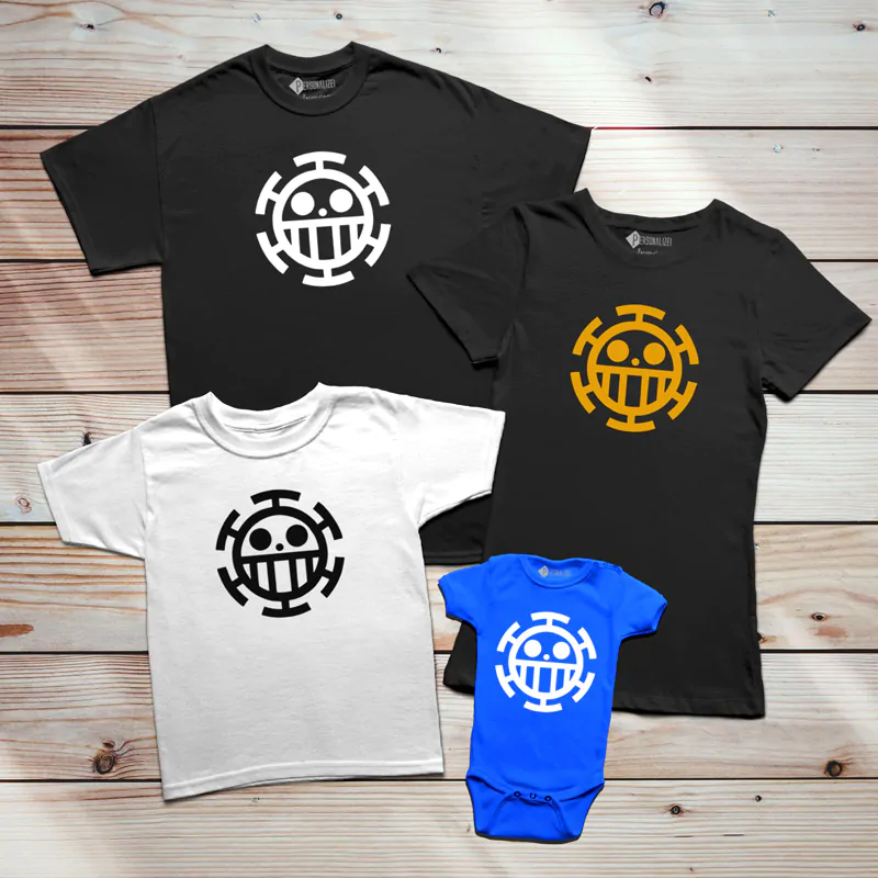 T-shirt Trafalgar Law Pirates One Piece - Image 4