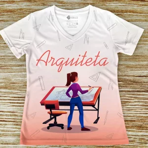 T-shirt Arquiteta profissão/curso