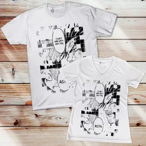 Asta e Yami T-shirt Black Clover