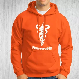Sweatshirt com capuz Fisioterapia Curso/Profissão