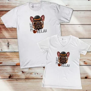 Just Relax T-shirt Bulldog Francês