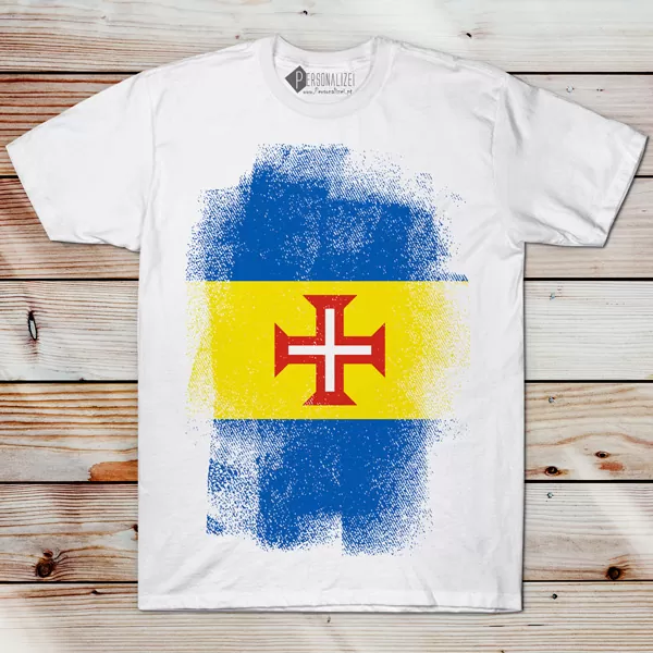 T-shirt Ilha da Madeira manga curta