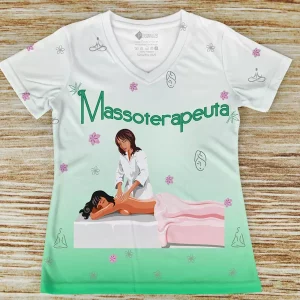 T-shirt Massoterapeuta profissão/curso
