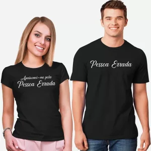 T-shirts Apaixonei-me pela Pessoa Errada
