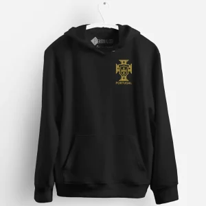 Portugal FPF escudo seleção Sweatshirt com capuz