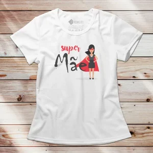 T-shirt Super Mãe Super-Heroína